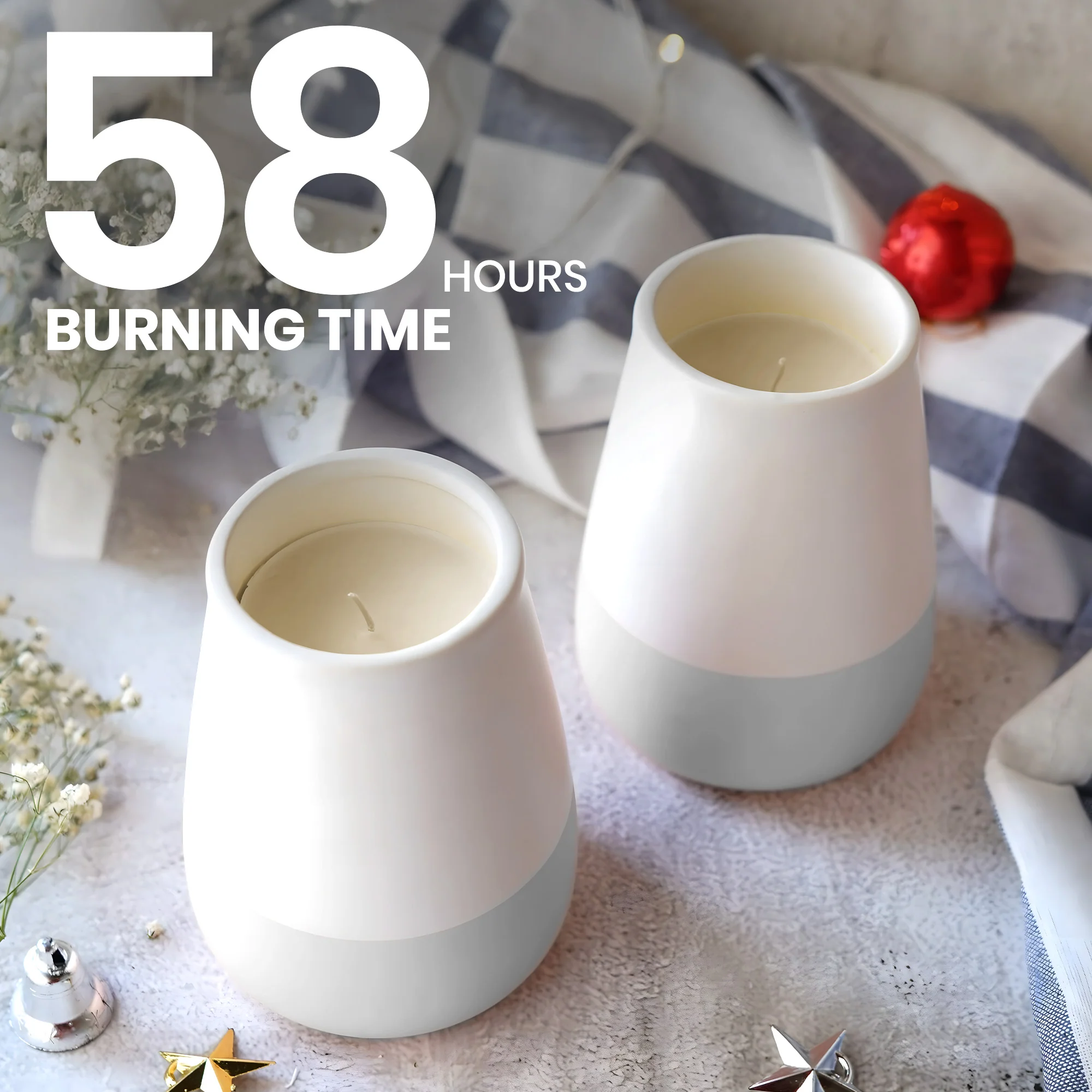 Amalfi Coast Scented Ceramic Jar Candle - Image 3