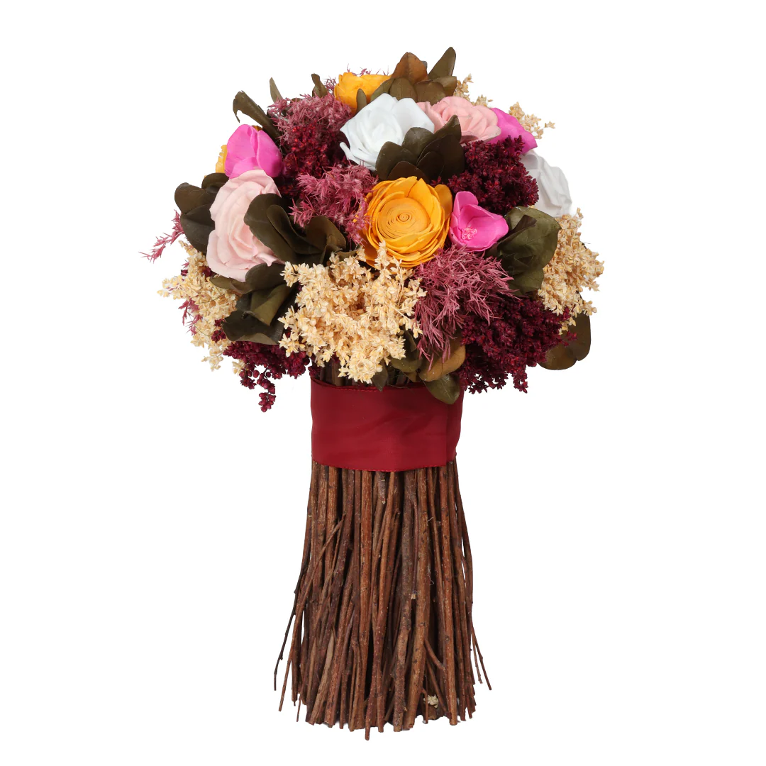 Amber Rose Dried Botanical Bouquet - Image 3