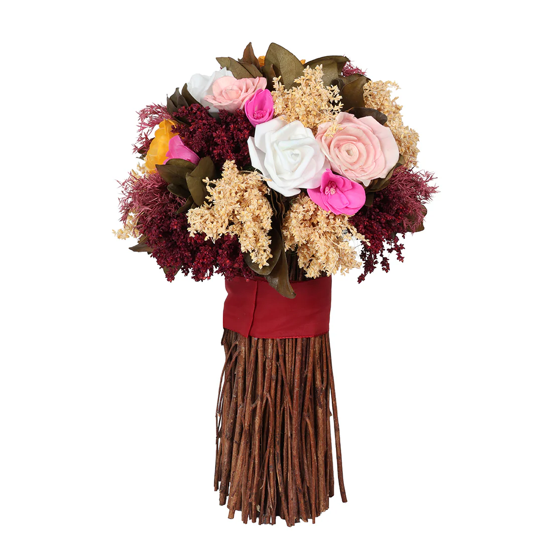 Amber Rose Dried Botanical Bouquet - Image 4