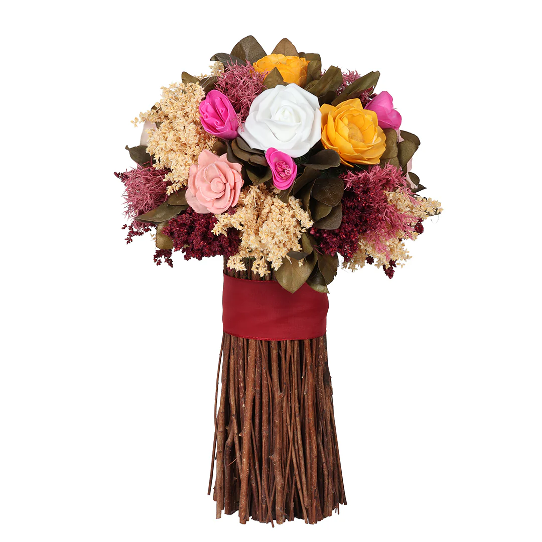 Amber Rose Dried Botanical Bouquet - Image 6