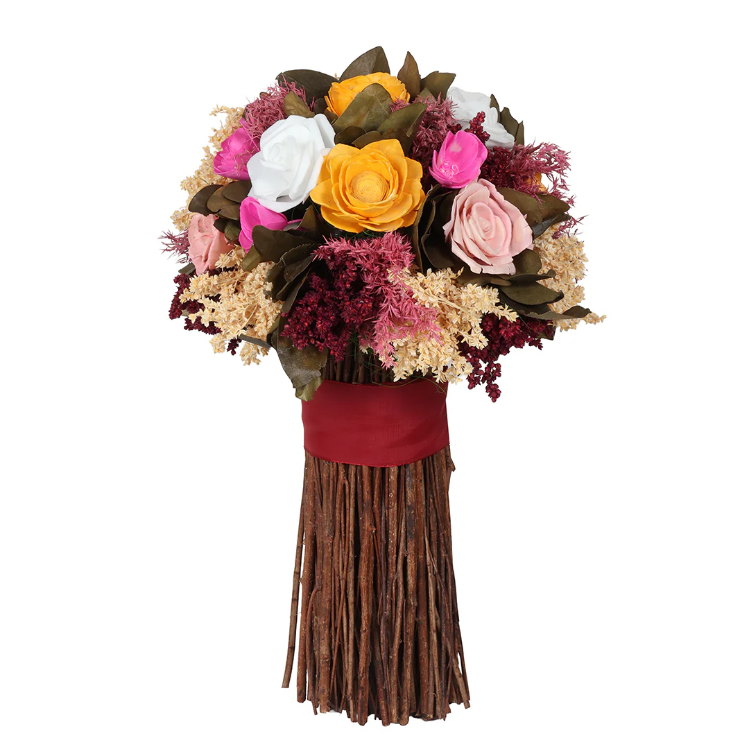 Amber Rose Dried Botanical Bouquet - Image 7