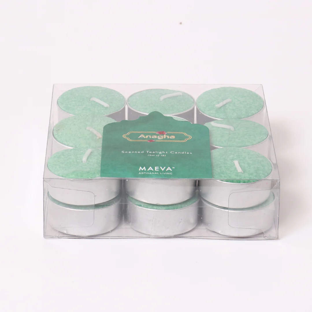 Anagha Scented Tealight Candles - Pack of 18 - Image 10