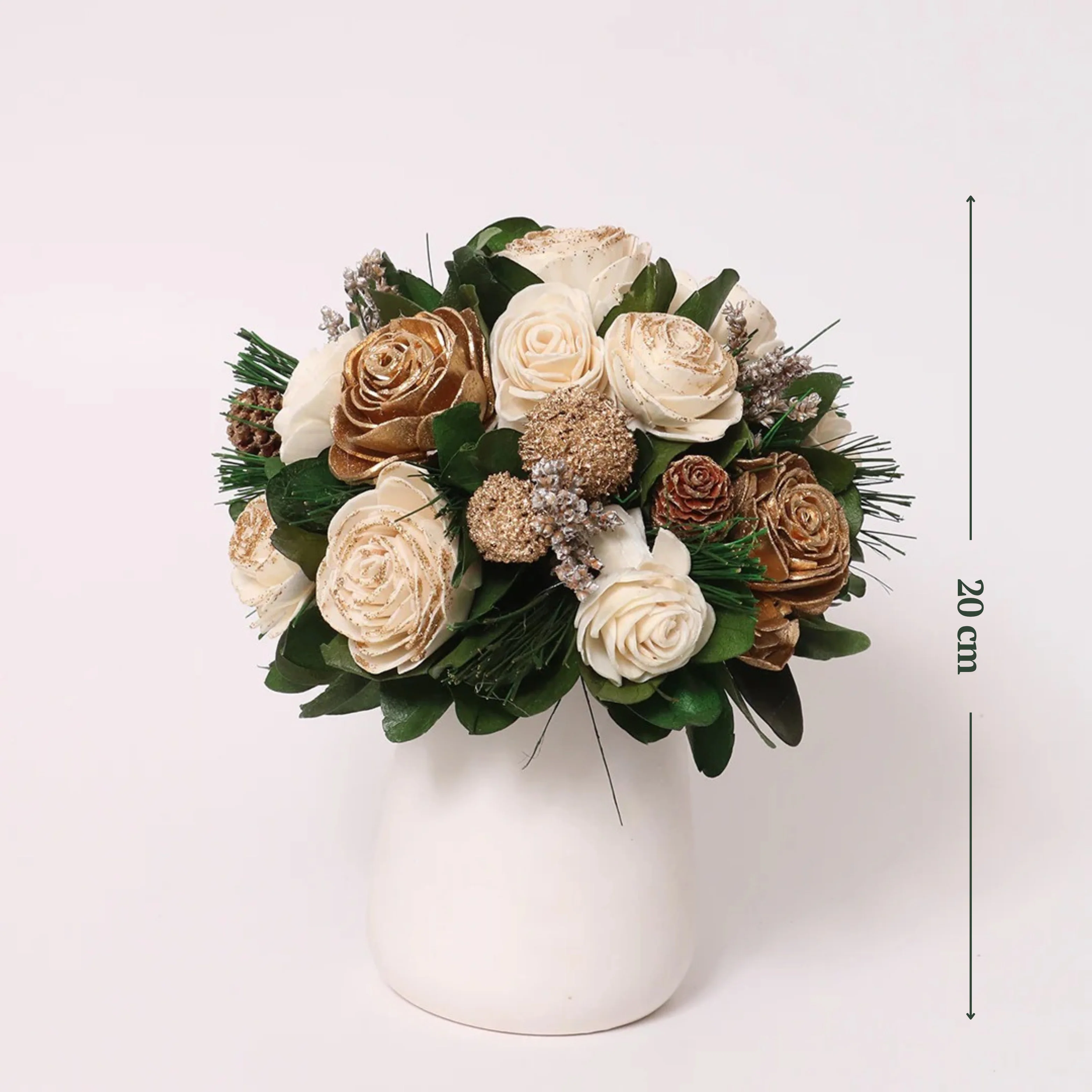 Beige & Gold Table Decor - Image 3