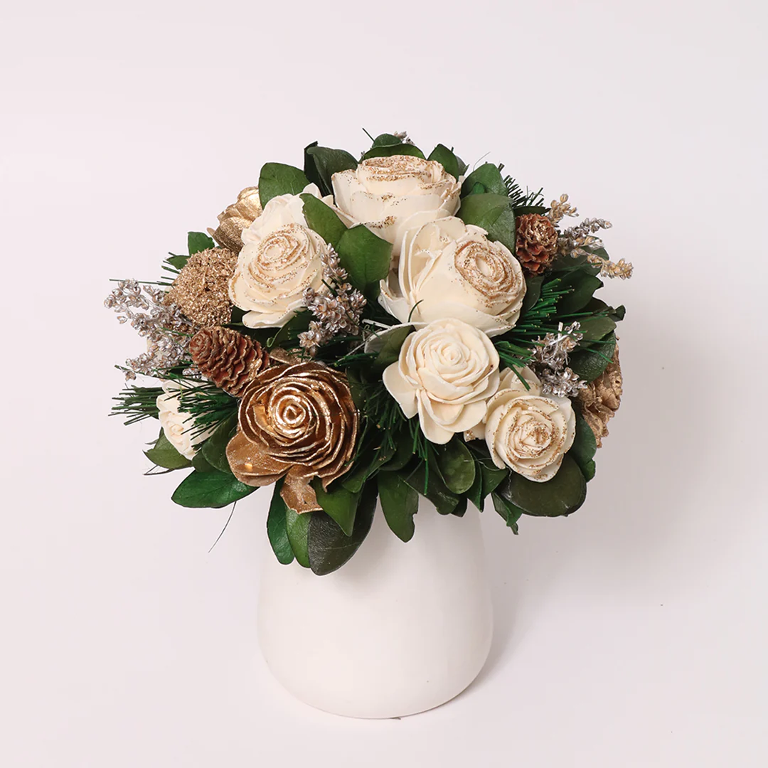 Beige & Gold Table Decor - Image 5