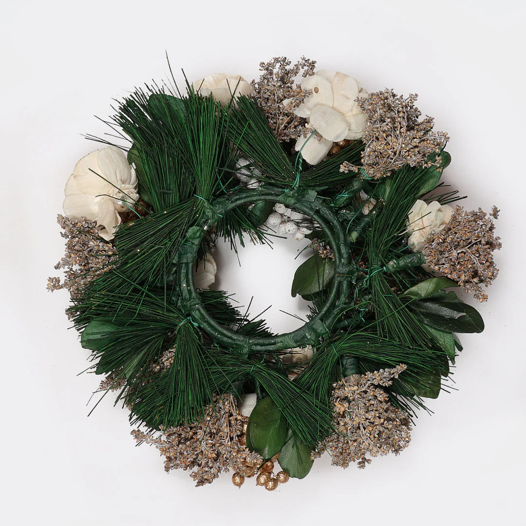 Beige & Gold Wreath - Image 3