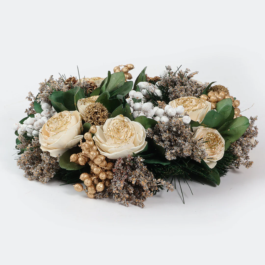 Beige & Gold Wreath - Image 4