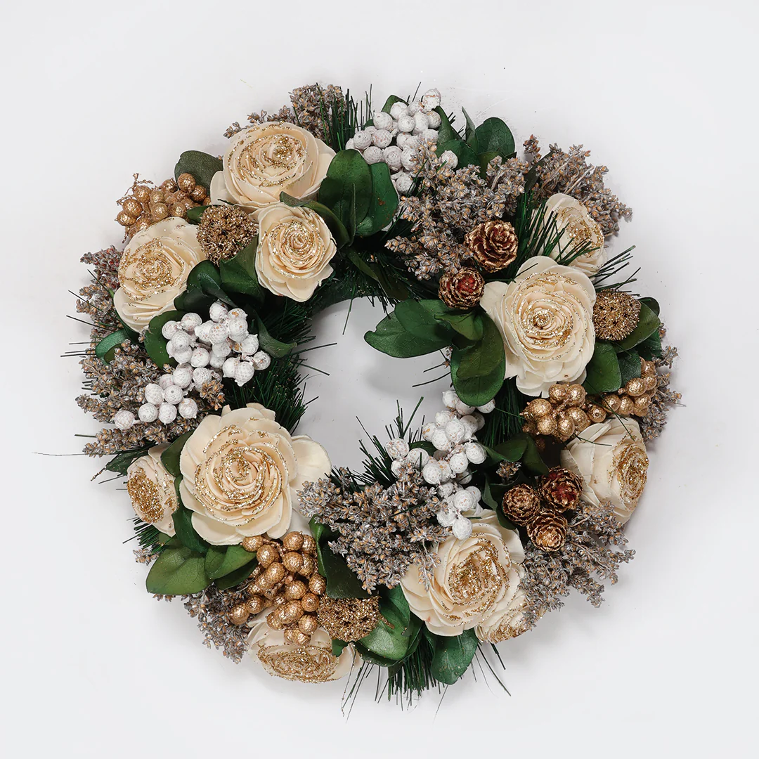 Beige & Gold Wreath - Image 7