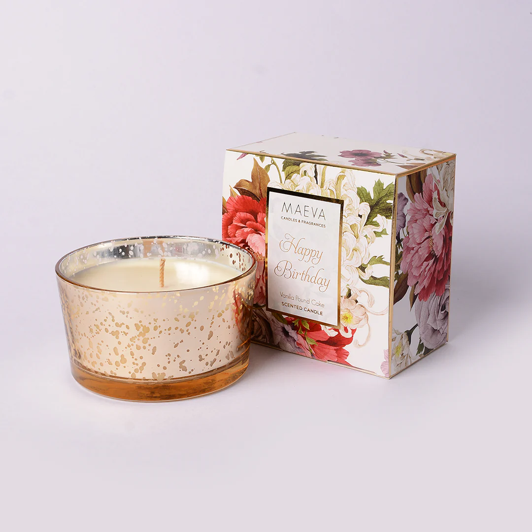 Birthday Mercury Effect Votive Candle - Image 2