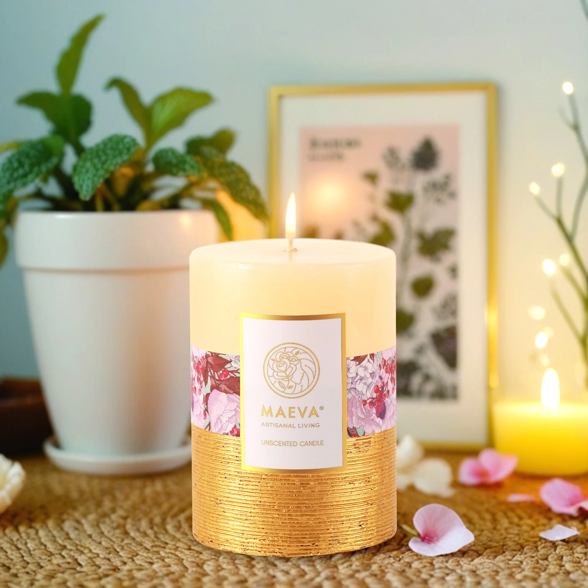Birthday Pillar Candle - MEDIUM - Image 5