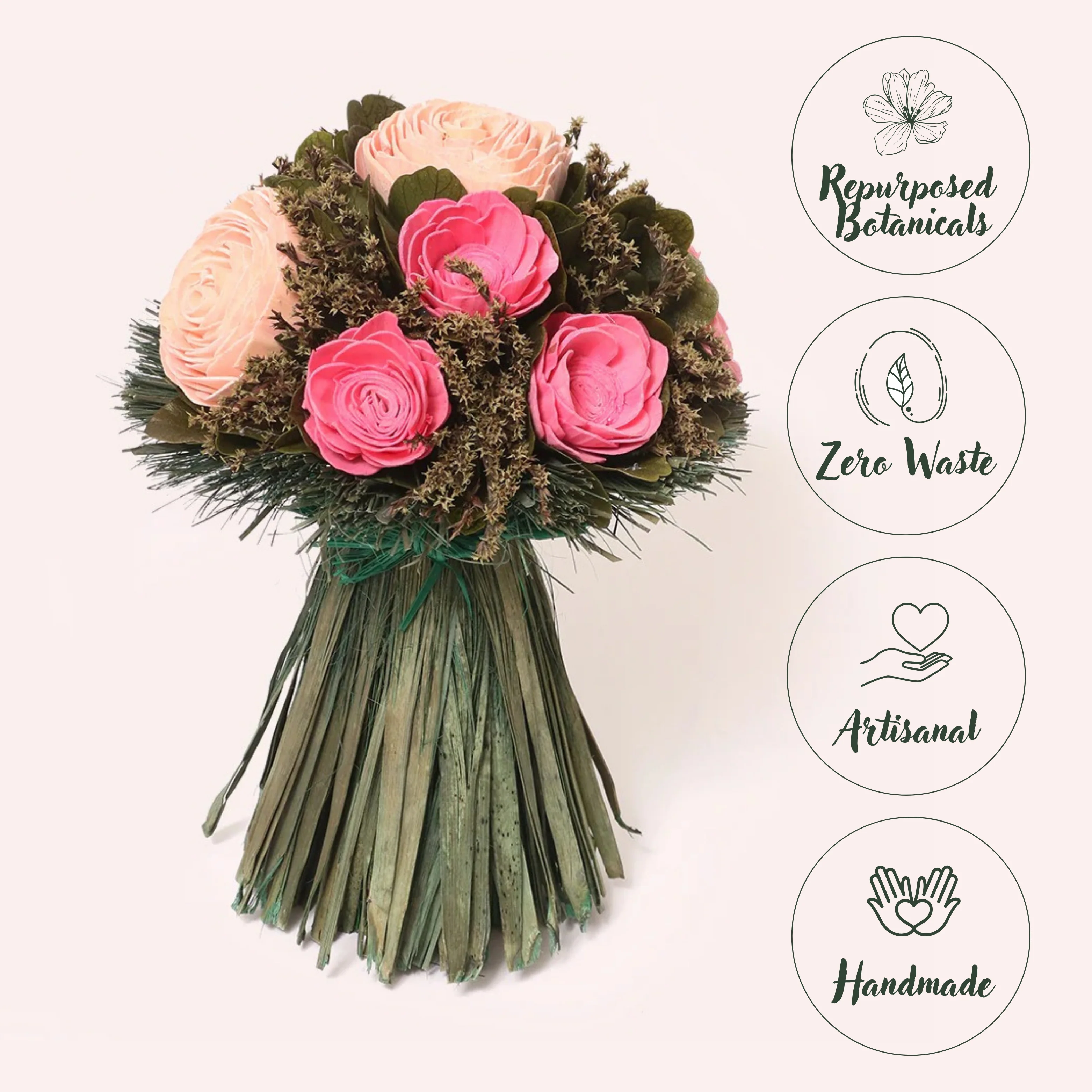 Blooming Dale Dried Flower Bouquet - Image 3