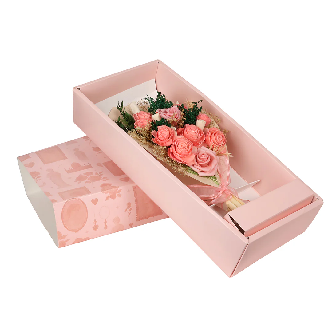 Blush Rush Dried Flower Bouquet - Image 6
