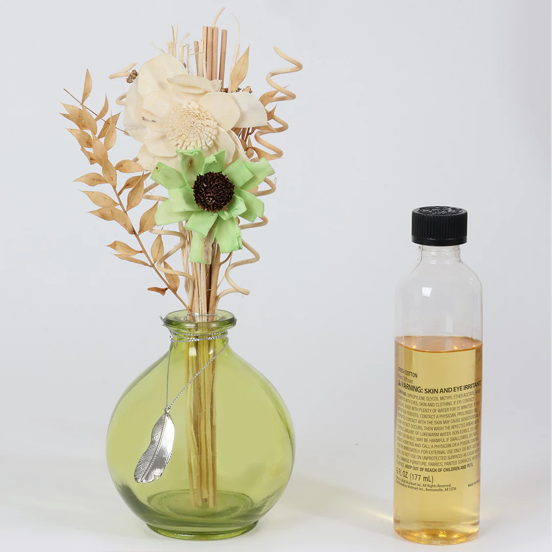 Botanical Reed Diffuser - Fresh Cotton - Image 2