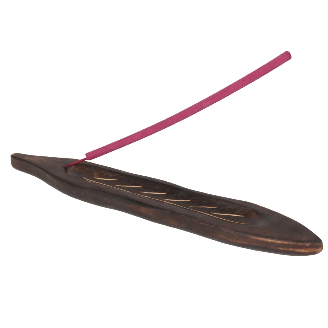 Brown Leaf incense Holder - Image 4