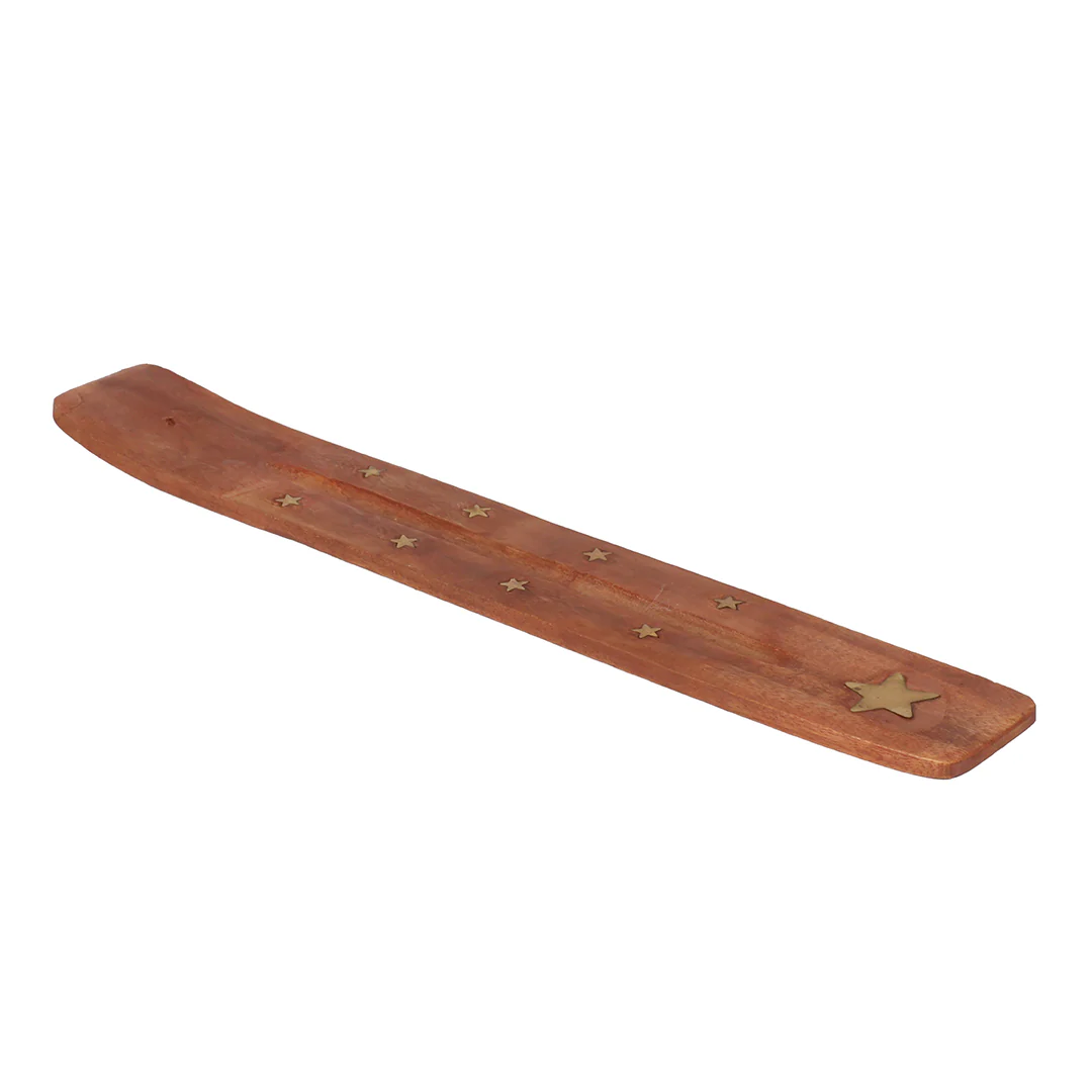 Brown Wooden Incense Holder - Image 3