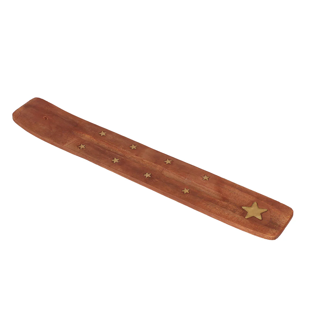 Brown Wooden Incense Holder - Image 6