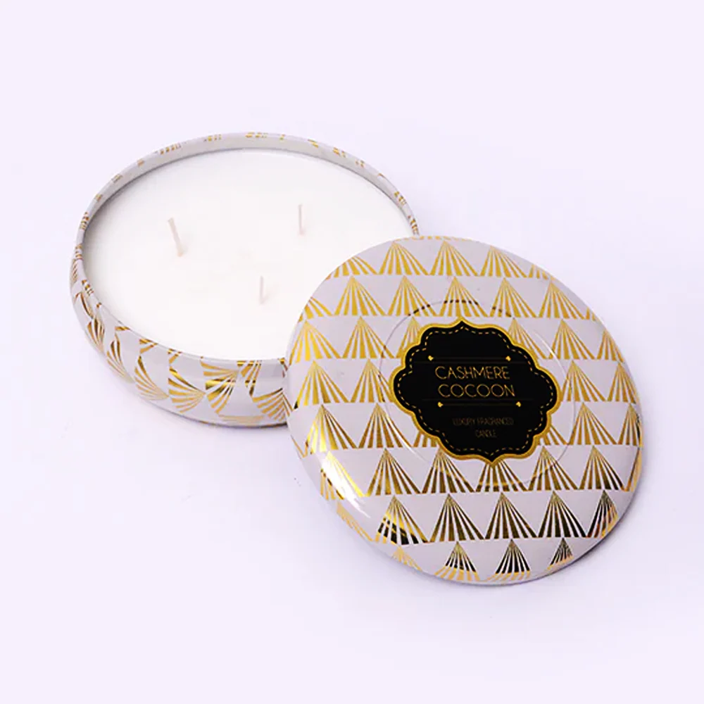 Cashmere Cocoon Scented Tin Candle - Image 2