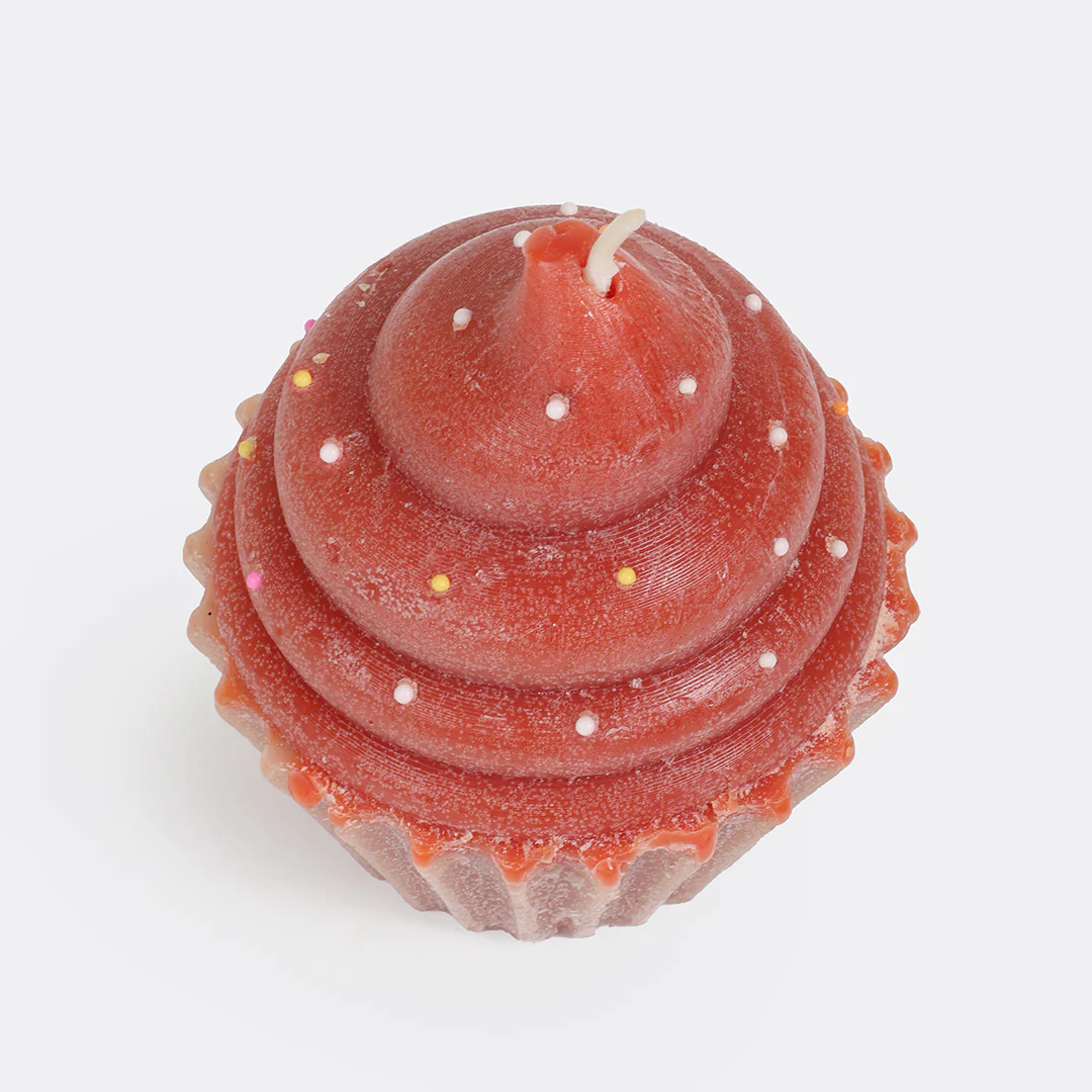Chocolate Cupcake Candle - Image 4