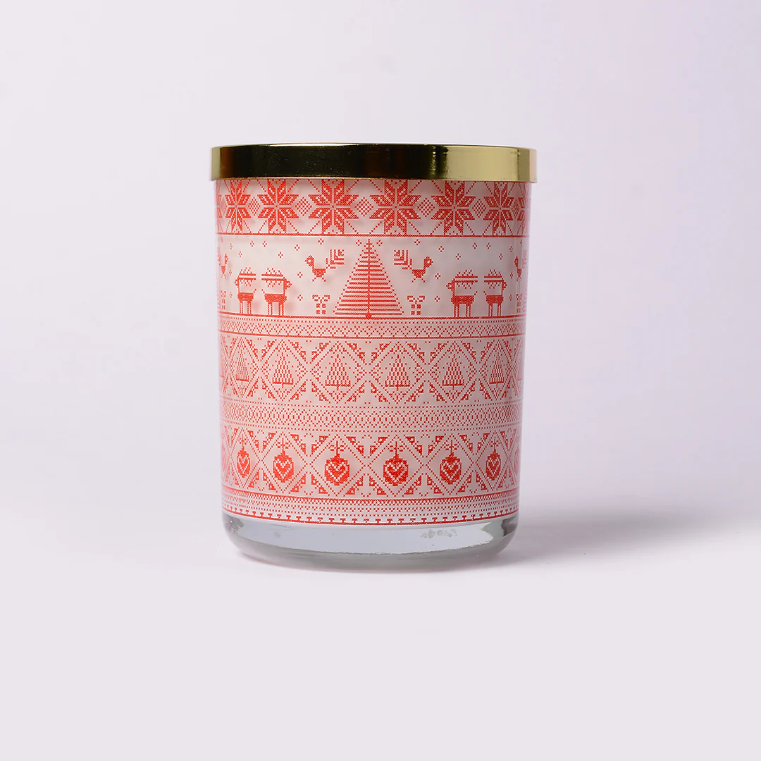 "SNOWFLAKES" 15 Oz Candle - Image 3