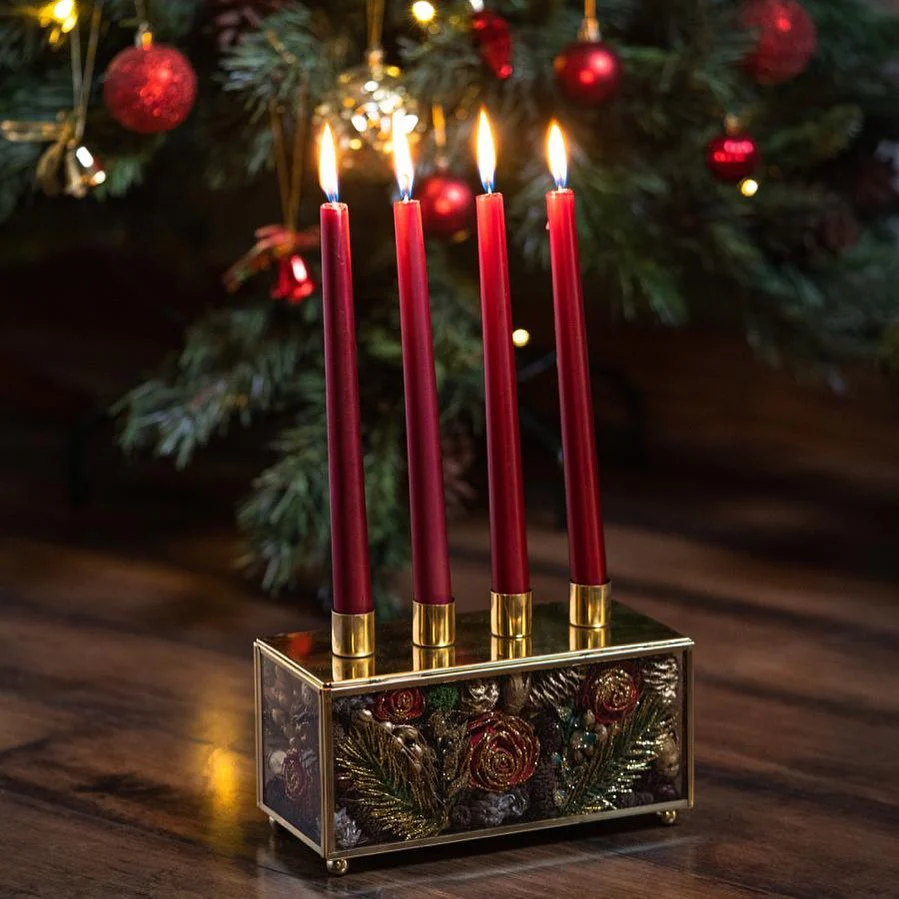 Christmas Tapers - Pack of 6 - Image 3