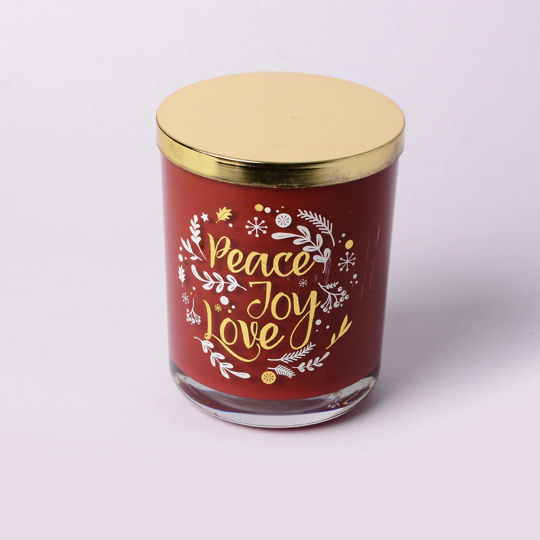 "Peace Joy Love" 15 Oz Candle - Image 3