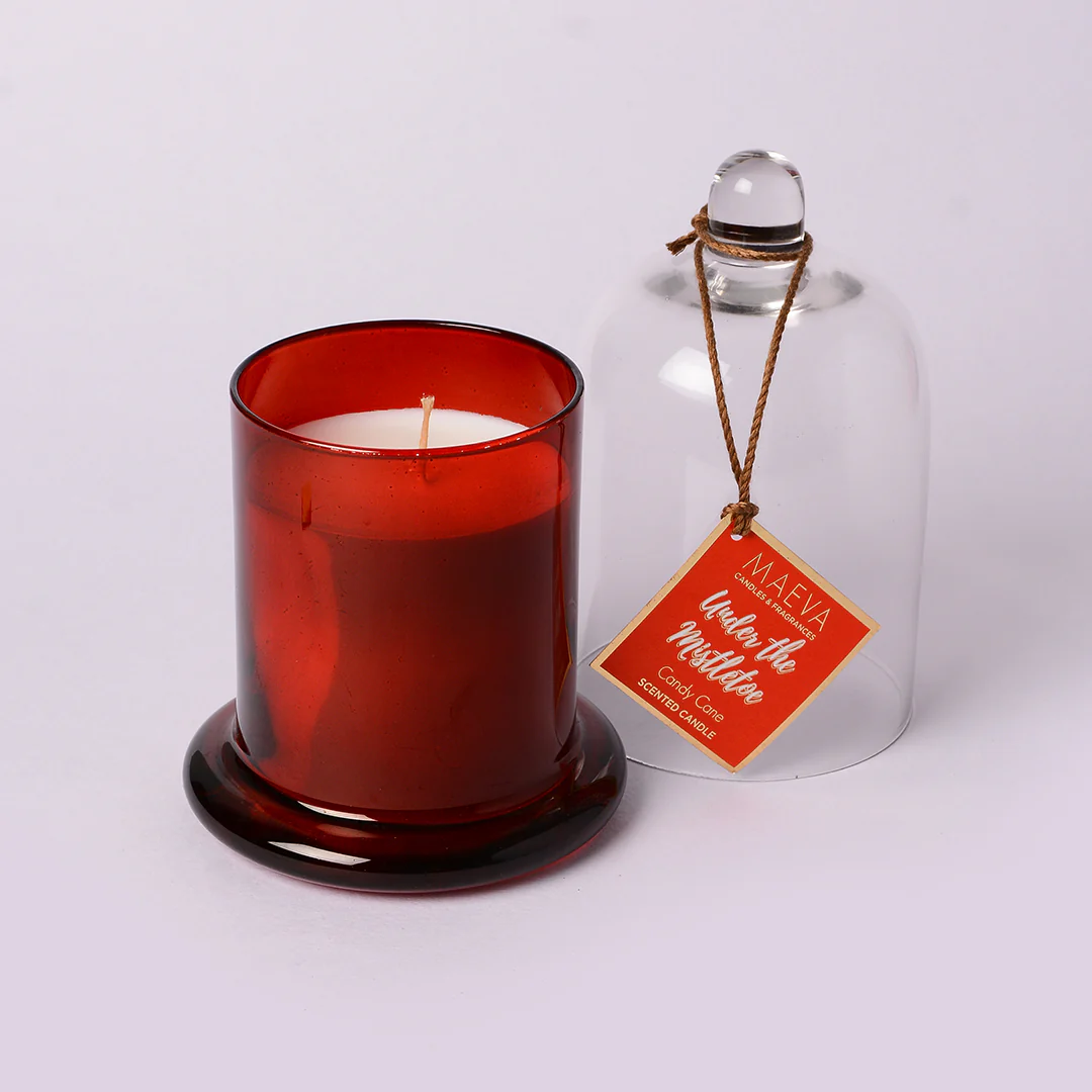 Christmas Cloche Jar Candle - Image 3