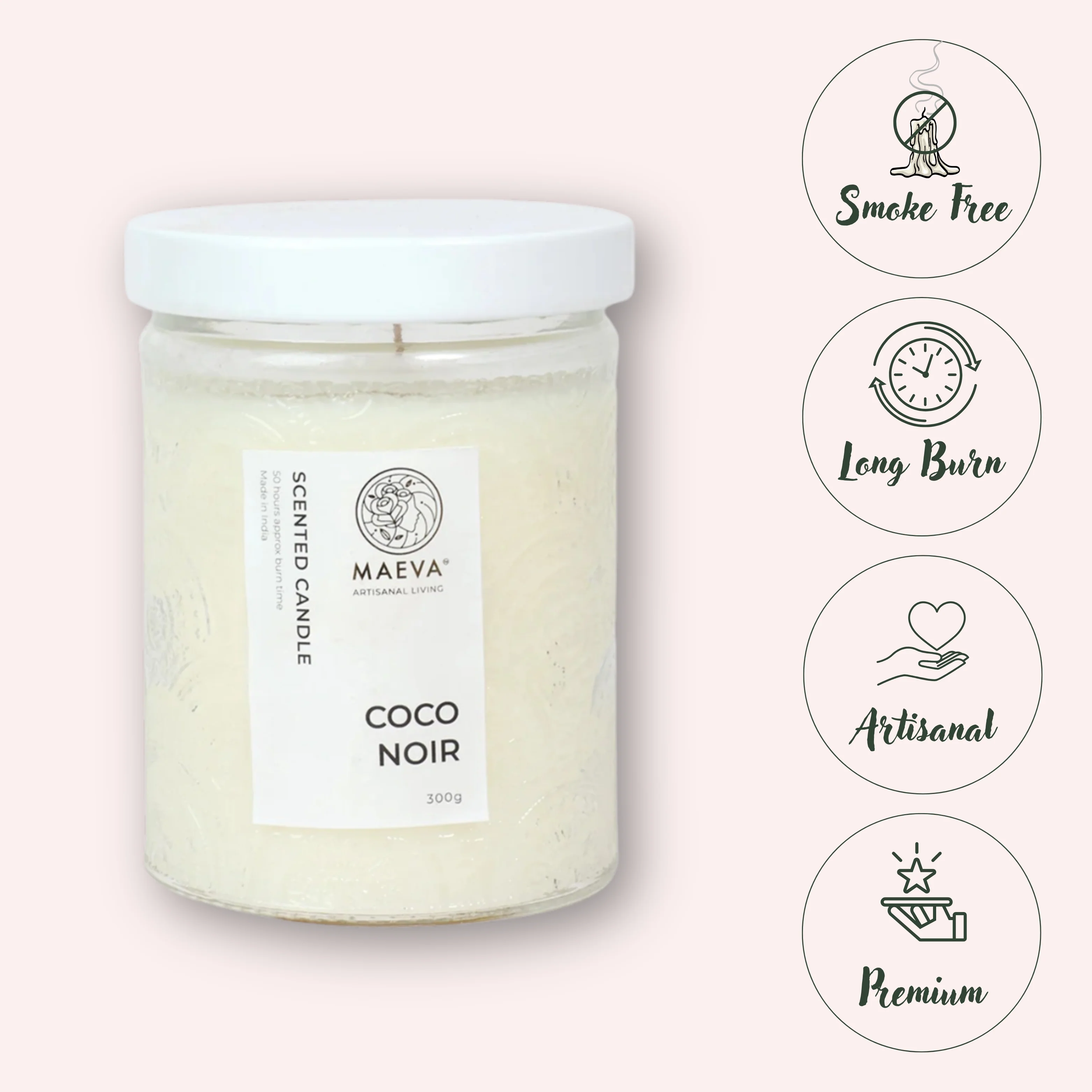 Coco Noir Scented Candle - Image 3