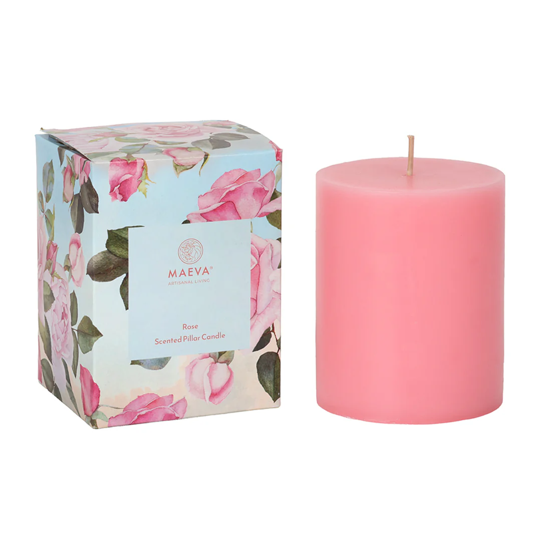 Cupid & Psyche Pillar Candle - S - Image 6