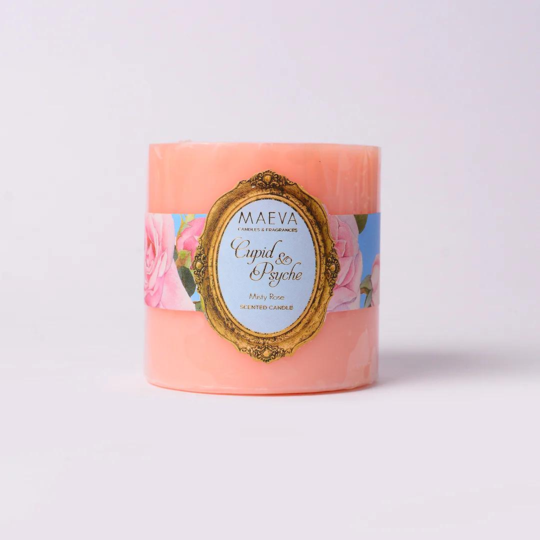 Cupid & Psyche Pillar Candle - S - Image 8