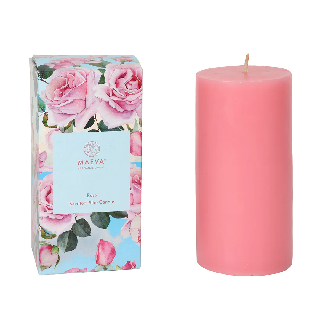 Cupid & Psyche Pillar Candle - L - Image 8