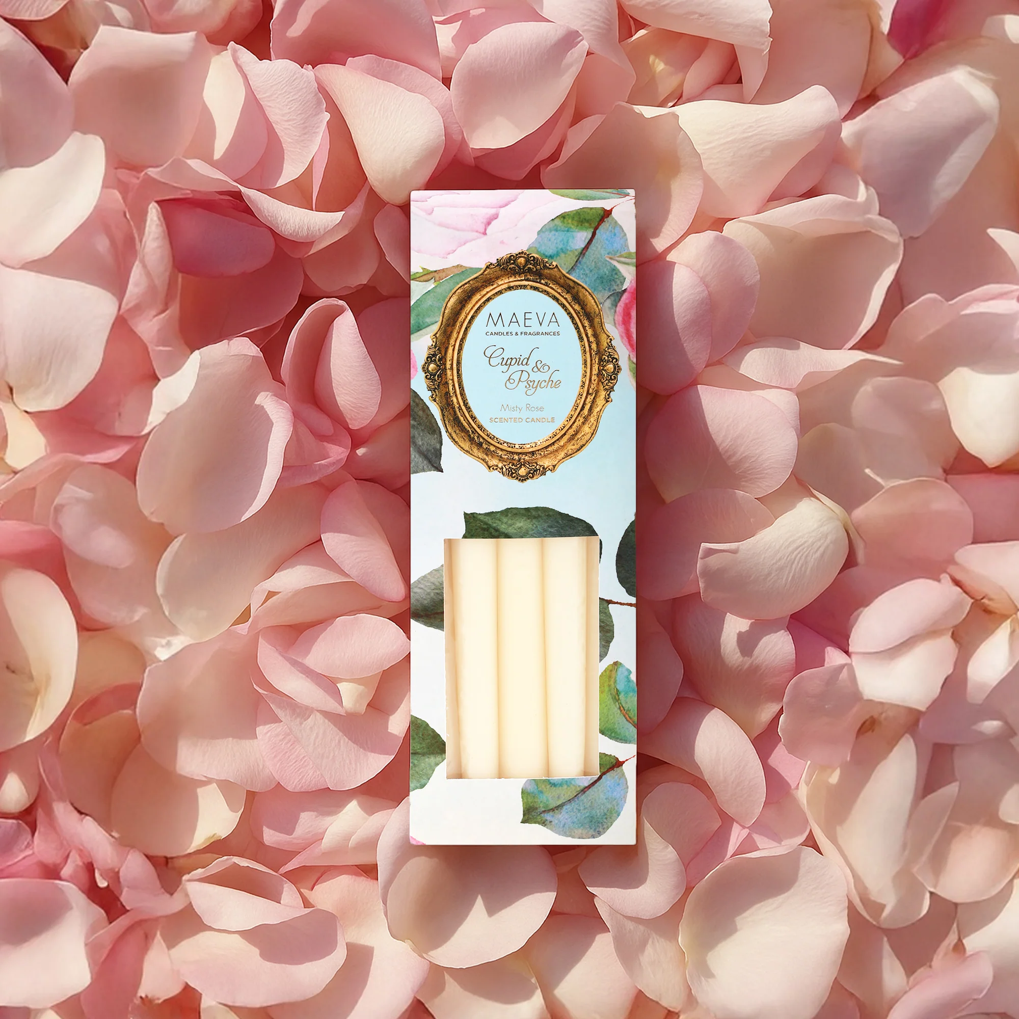 Cupid & Psyche Taper Candles - Pack of 10 - Image 3