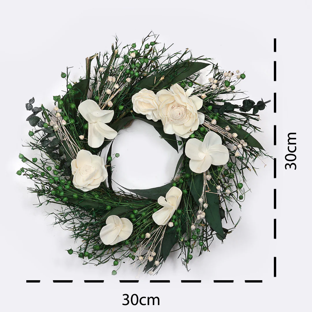 Elegant Evergreen Wreath - Image 3
