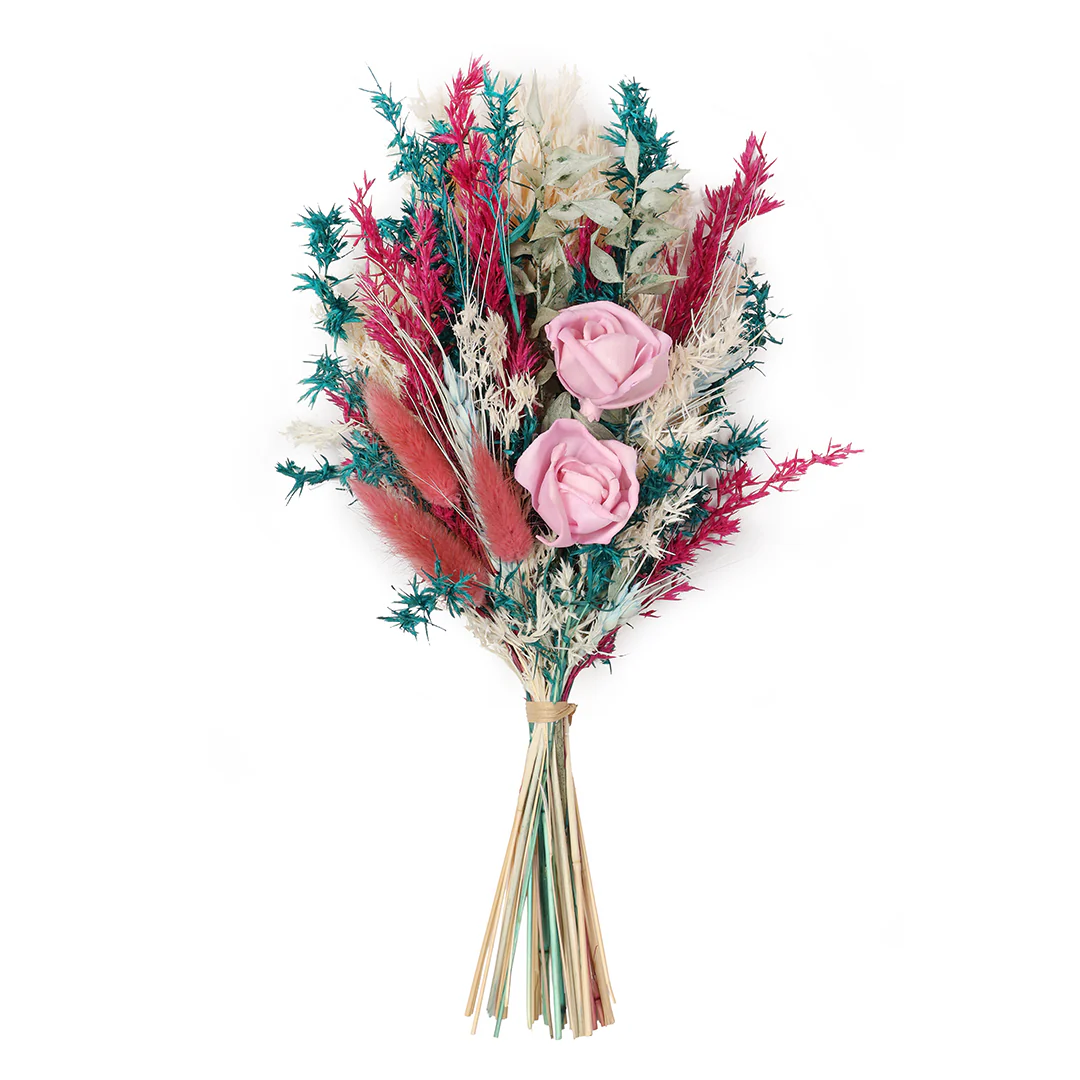 Grayscale Embossed Vase with Flowers - Image 2