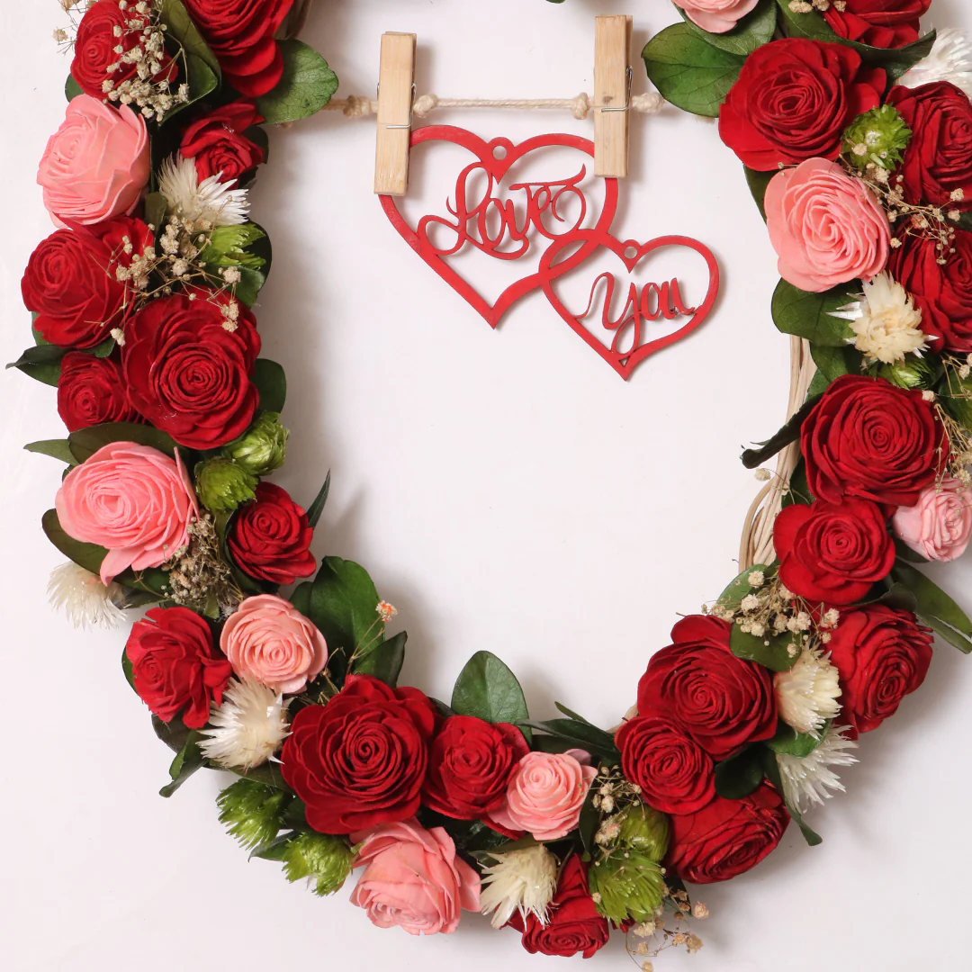 Eternal Love Oval Wreath - Image 4