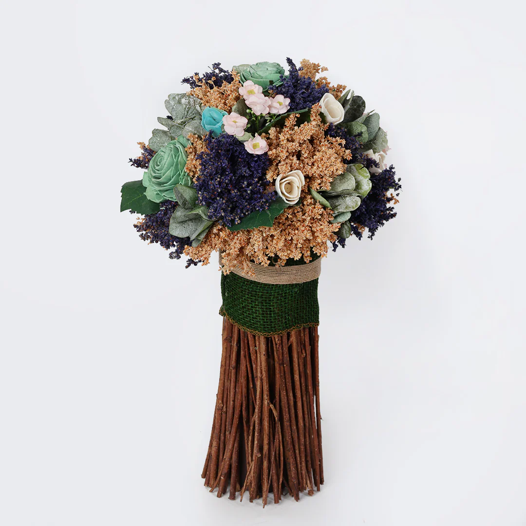 Eternal Summer Dried Flower Bouquet - Image 4
