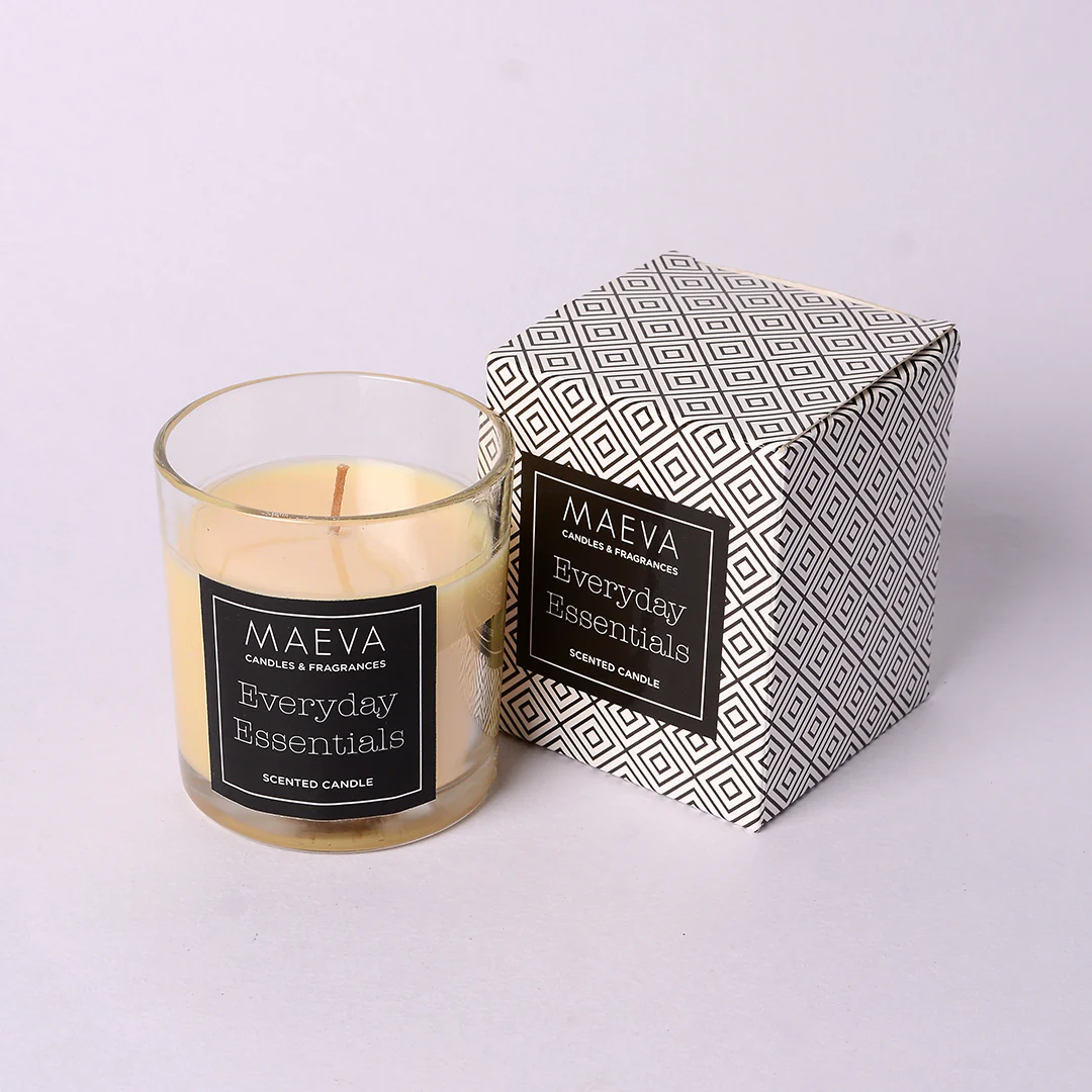 Clear Glass Candle - Image 4