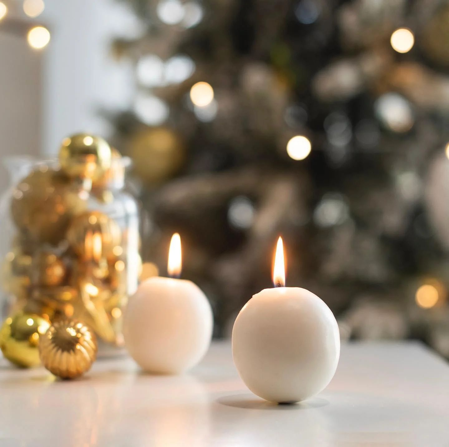Ball Candles - Pack of 6 - Image 5