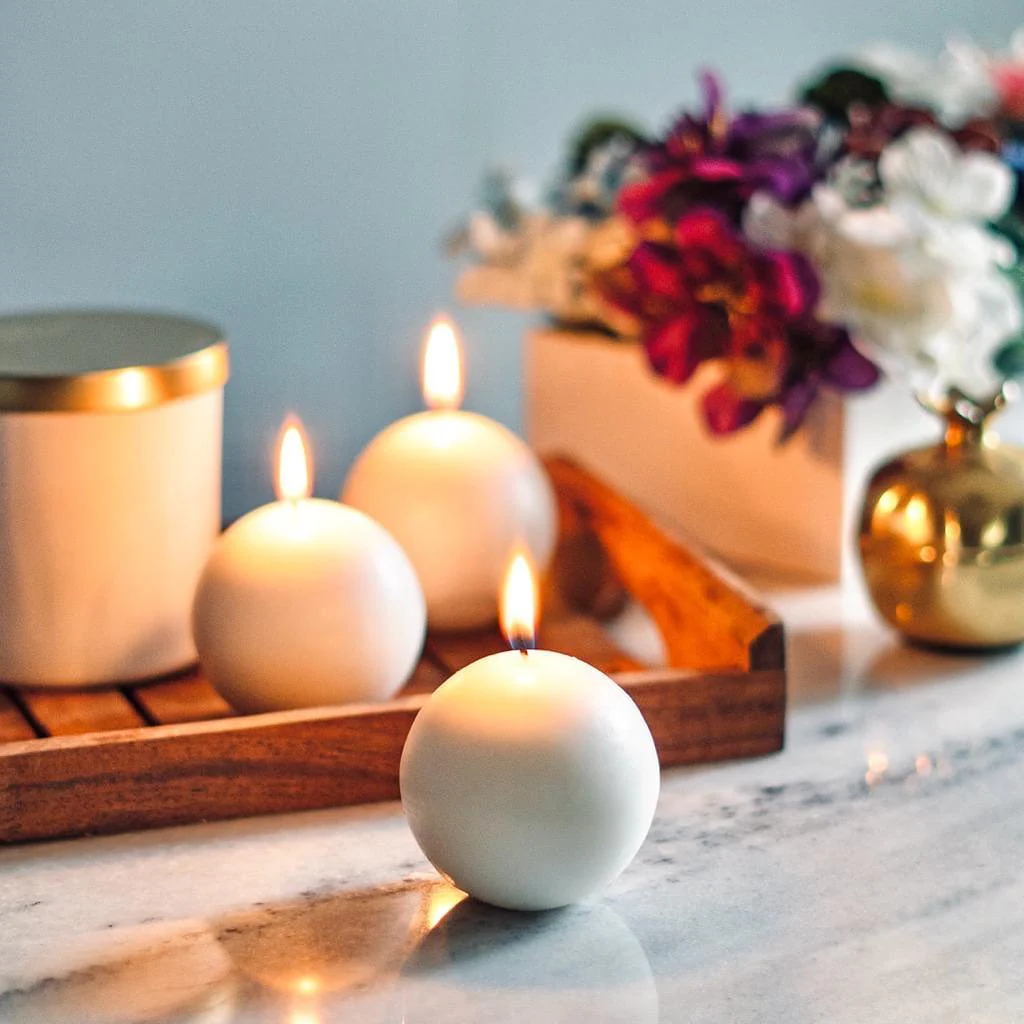 Ball Candles - Pack of 6 - Image 6