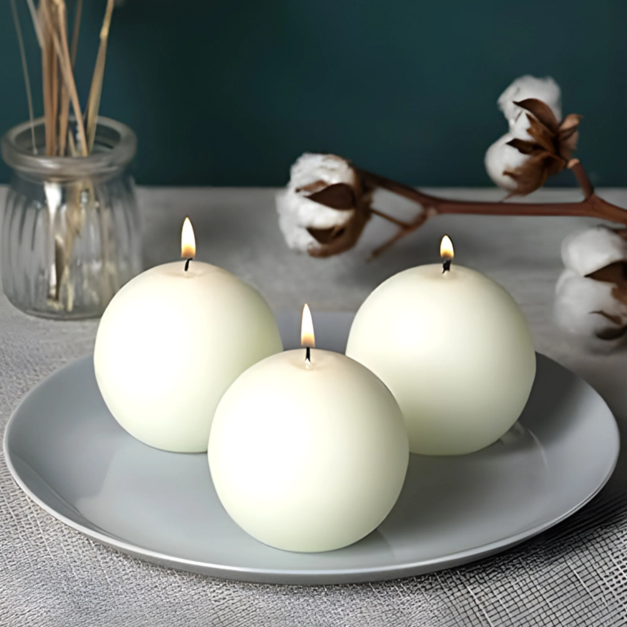 Ball Candles - Pack of 6 - Image 7