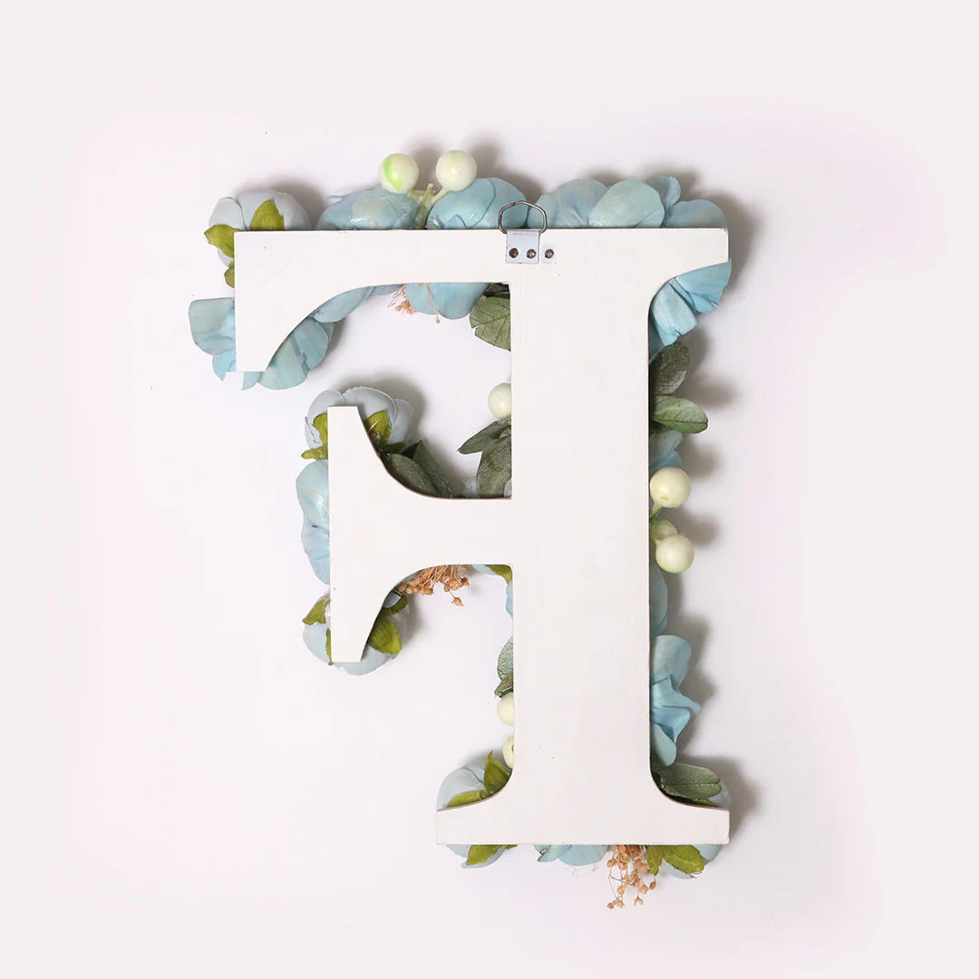 Blue Floral Alphabets - Image 15