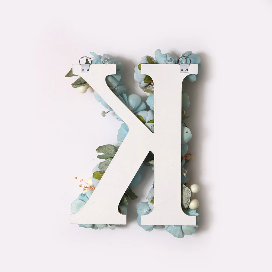 Blue Floral Alphabets - Image 25