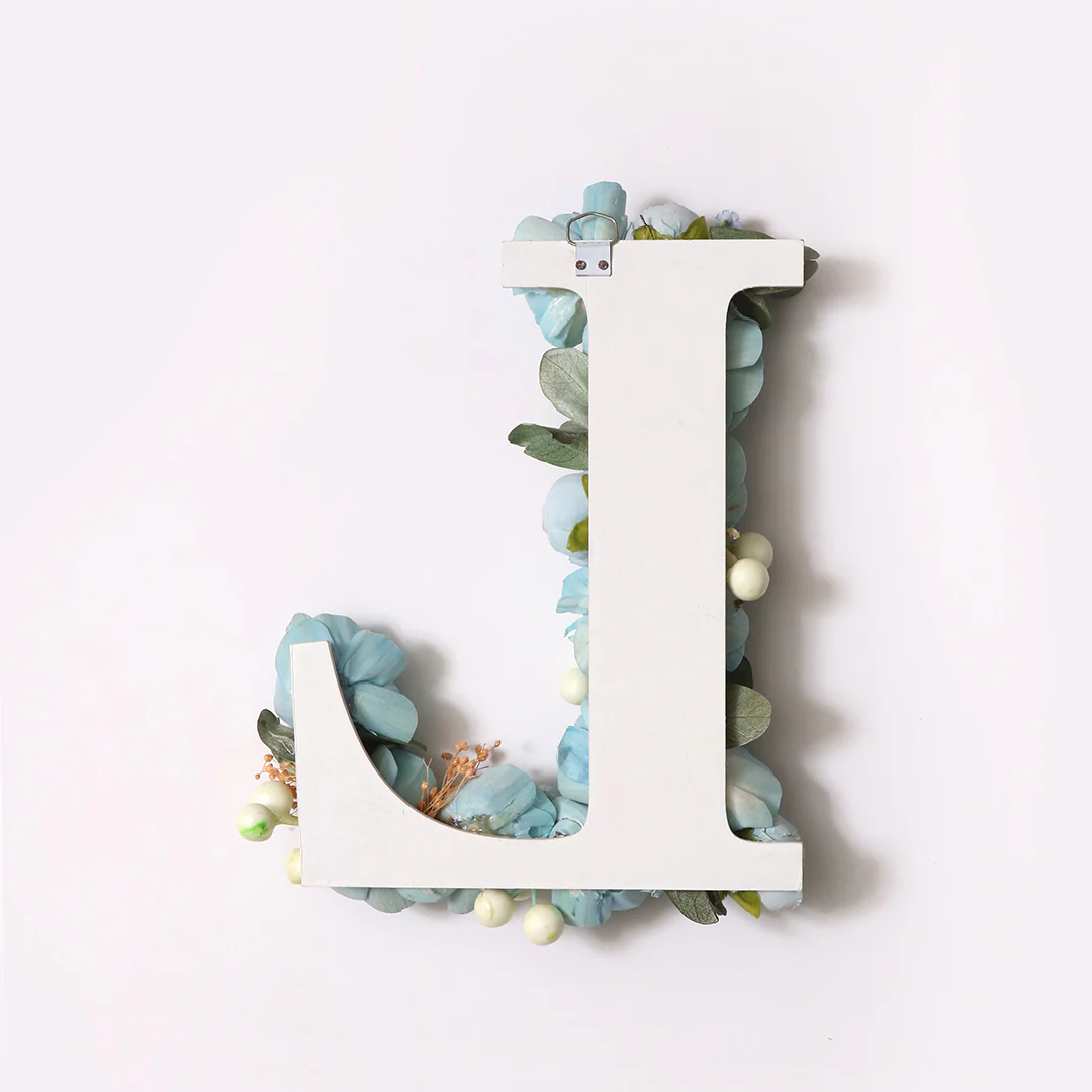 Blue Floral Alphabets - Image 27