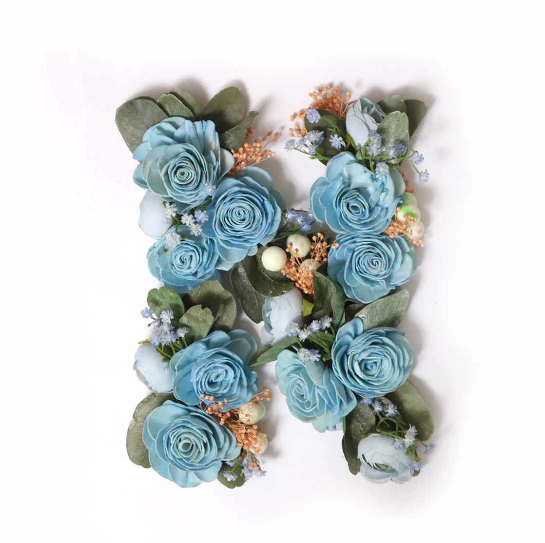 Blue Floral Alphabets - Image 29