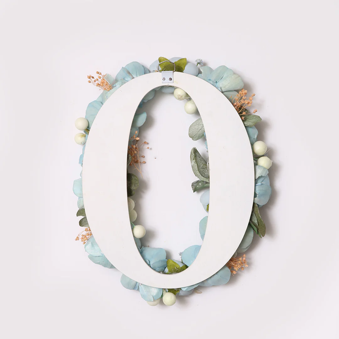 Blue Floral Alphabets - Image 33