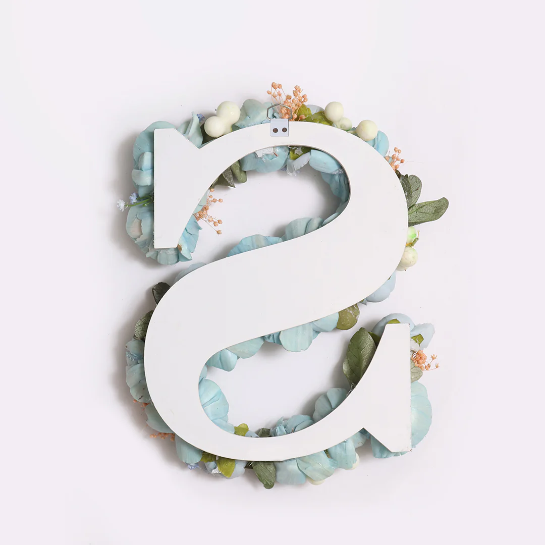 Blue Floral Alphabets - Image 40