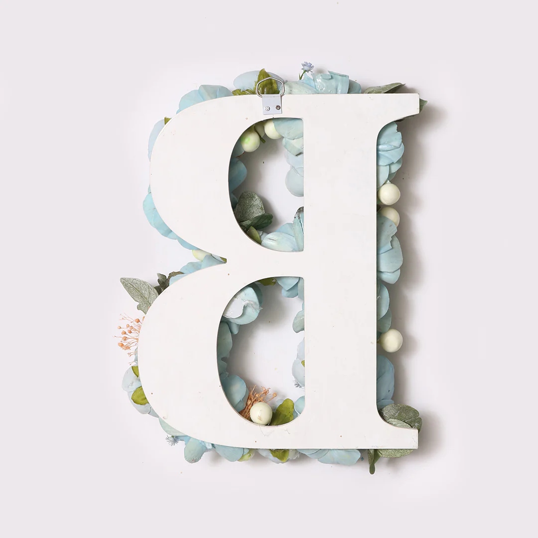 Blue Floral Alphabets - Image 7