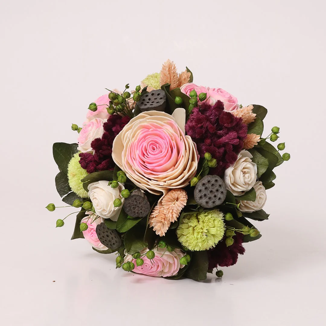 Rustic Blooms Hanging Pot Decor - Image 5