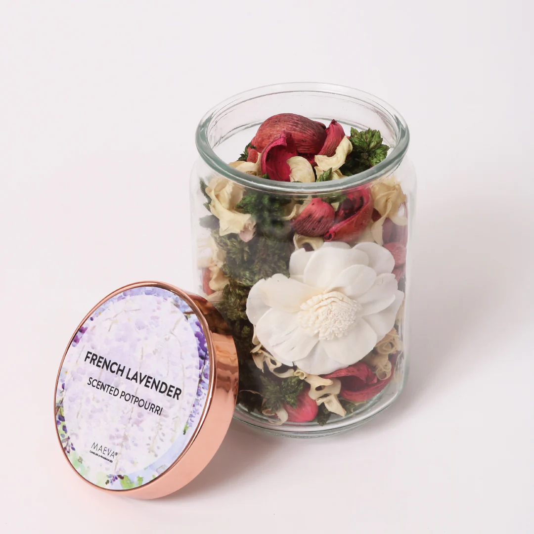 French Lavender Potpourri Jar - Image 2