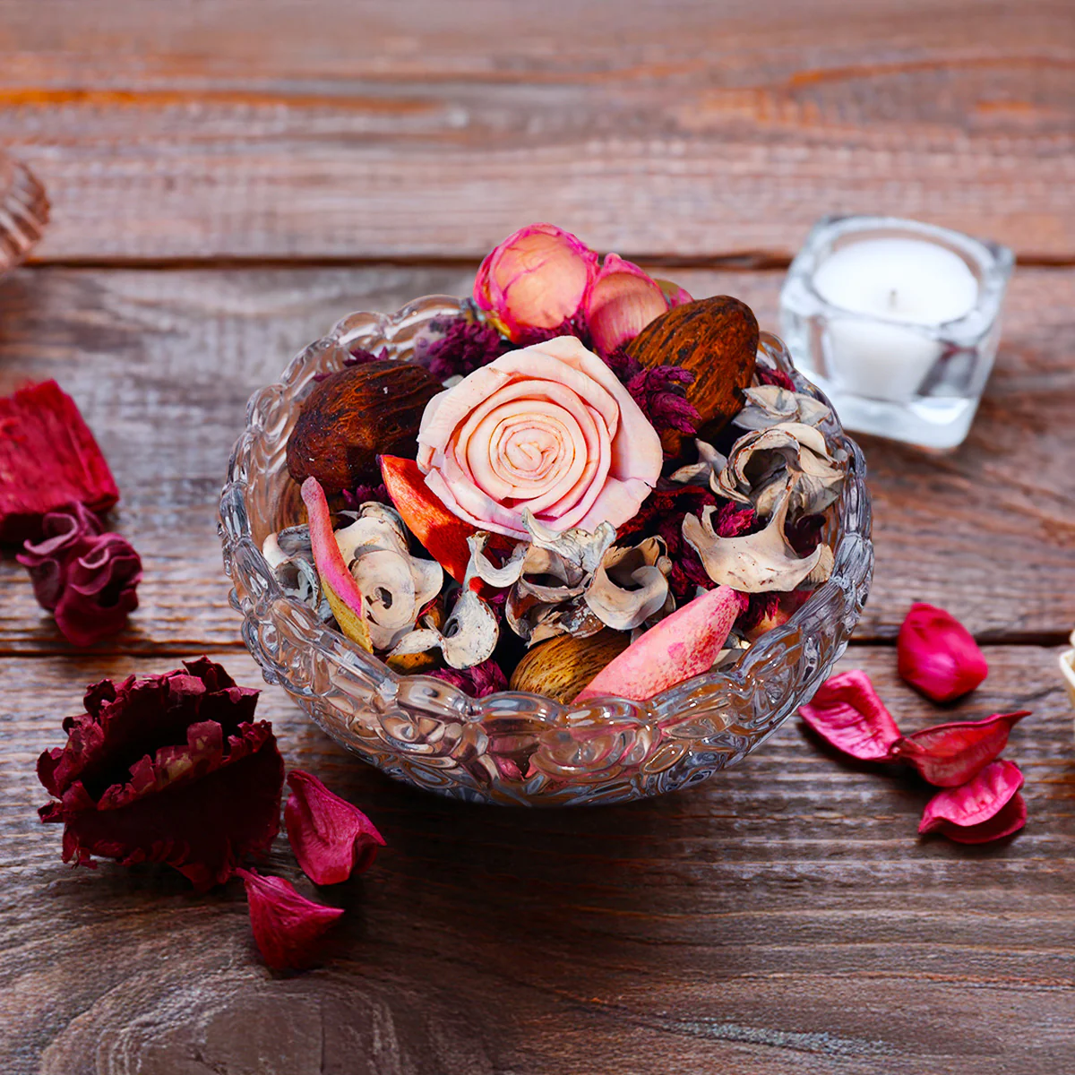 Garden Rose Scented Potpourri