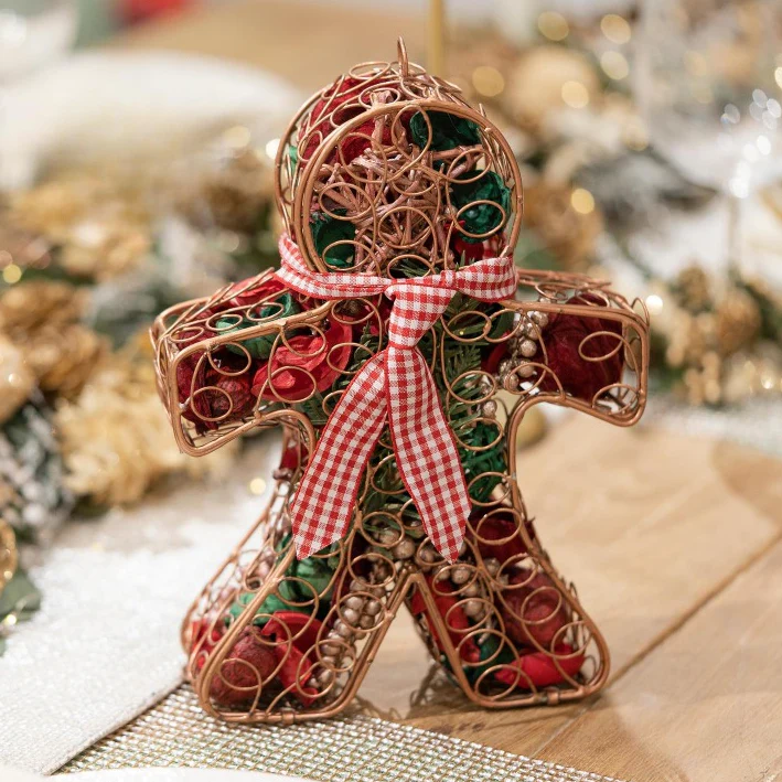Gingerbread Man Metal Cage Potpourri - Image 2