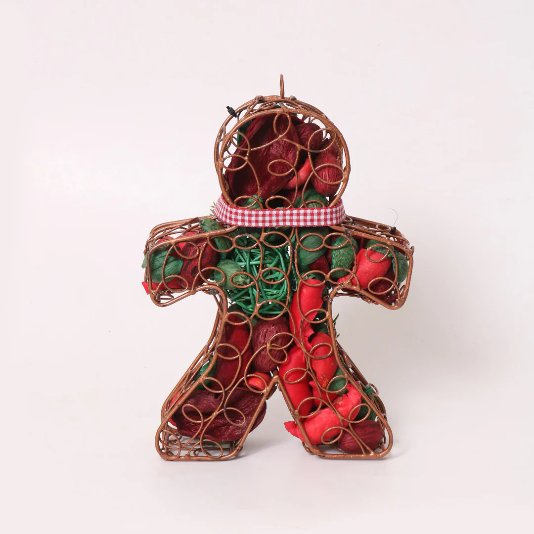 Gingerbread Man Metal Cage Potpourri - Image 5